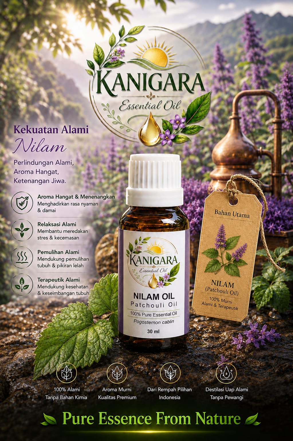 Nilam – Kanigara Essential Oil